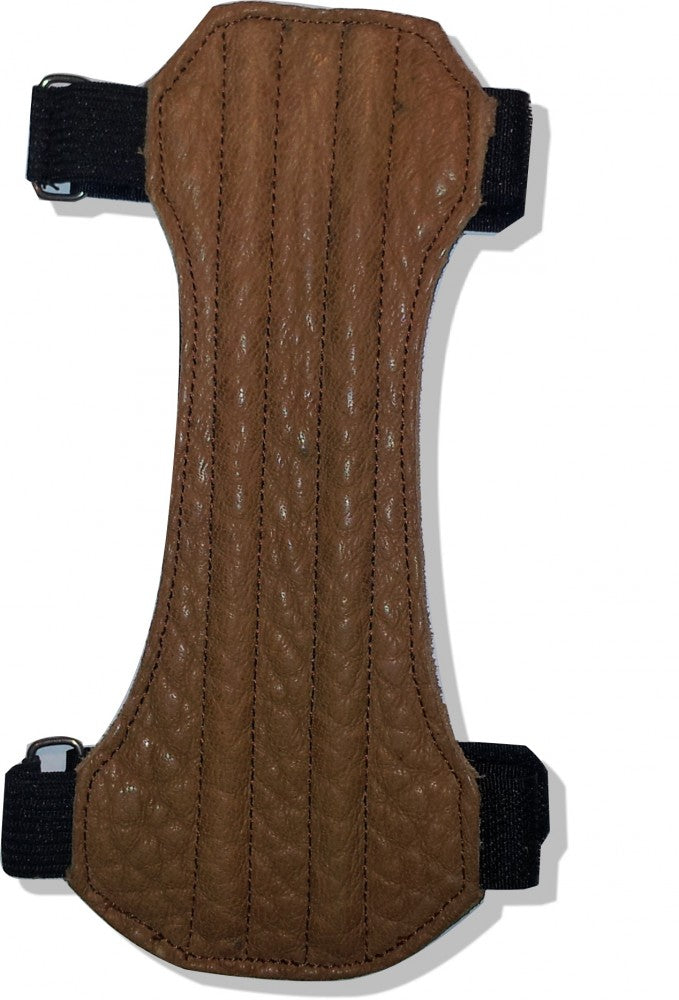 Armguard for archery, archery, smooth leather armguard